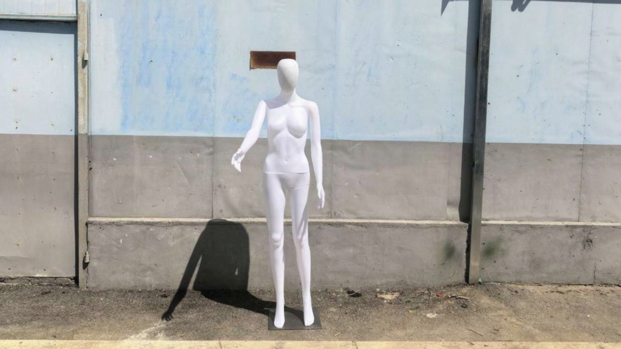 服装展模特租赁 展会人台出租 麻布包布全身女模 畅好广告