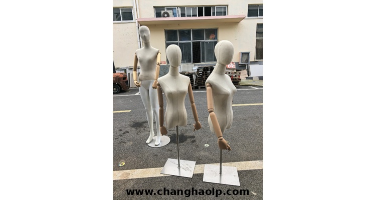 上海半身人台租赁 服装展会模特道具出租 支持配送摆放